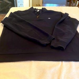 Southern Tide Quarter Zip pullover. Navy. LG